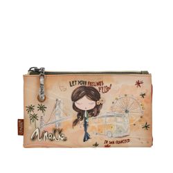 Portefeuille Peace and Love en Synthétique