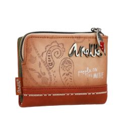 Petit Portefeuille Flowers Peace and Love en Synthétique