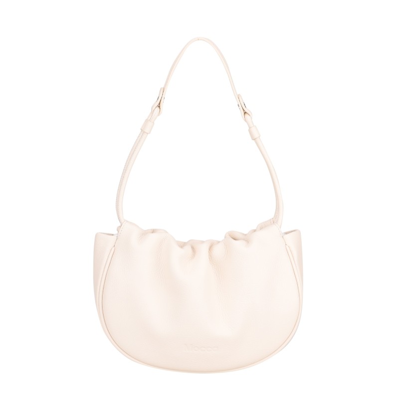 Sac à Main Dana Buchman En Cuir Marron - Modèle Baguette, Taille Medium, Neuf