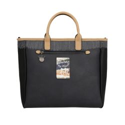 Sac Cabas Studio Navy Hollywood en Synthétique