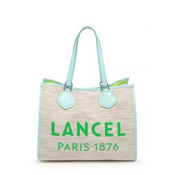 Grand Sac Cabas d'Eté L en Toile de Jute - Lancel