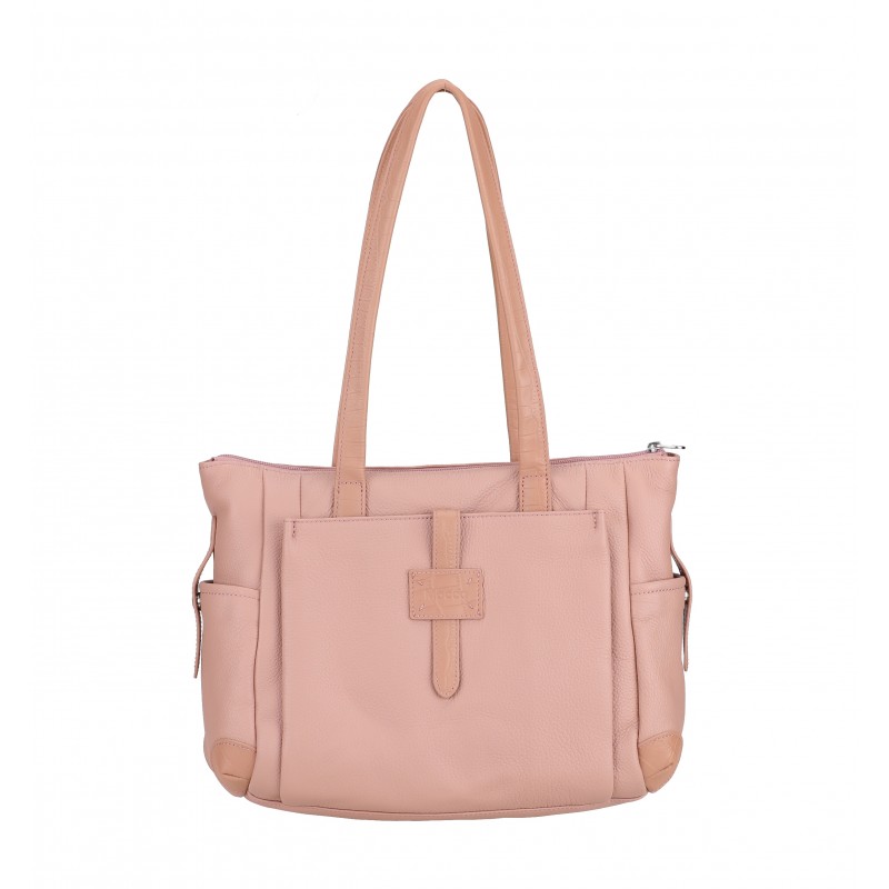 Sac shopping Cuir Lisa