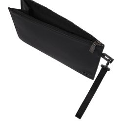 Pochette Zippée Côme en Cuir