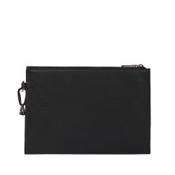 Pochette Zippée Côme en Cuir