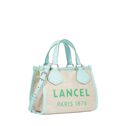 Petit Sac Cabas d'Eté S en Toile de Jute - Lancel