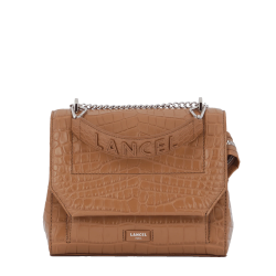 Sac Bandoulière Rabat M Ninon en Cuir Croco - Lancel
