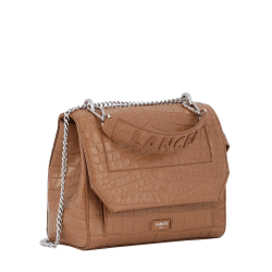 Sac Bandoulière Rabat M Ninon en Cuir Croco - Lancel