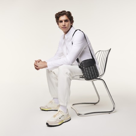 Sacoche verticale The Blend en Synthétique - Lacoste