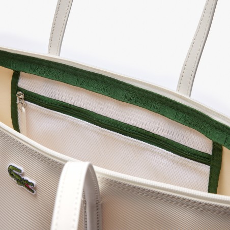 Grand sac cabas Crocodile imprimé héritage - Lacoste