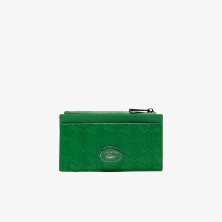 Porte-cartes zippé Nomogramme protection RFID - Lacoste