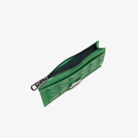 Porte-cartes zippé Nomogramme protection RFID - Lacoste