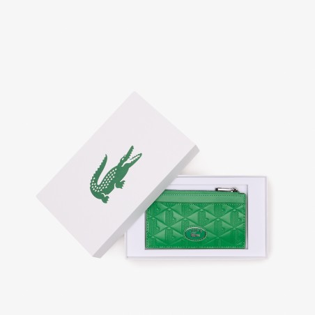 Porte-cartes zippé Nomogramme protection RFID - Lacoste