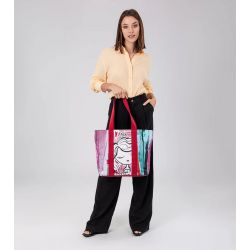 Sac Shopping Hollywood en Toile