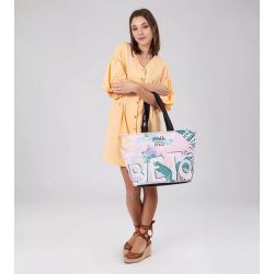 Sac Shopping Passion en Toile