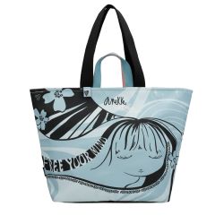Sac Shopping Psicodelic en Toile