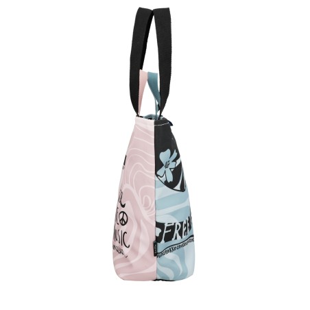 Sac Shopping Psicodelic en Toile