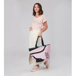 Sac Shopping Psicodelic en Toile