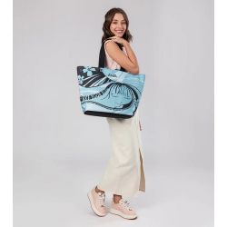 Sac Shopping Psicodelic en Toile