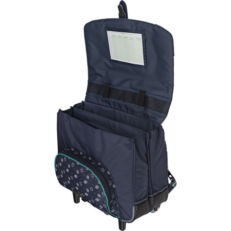 Cartable à Roulettes 38 cm Alexandre Bleu- Tann's