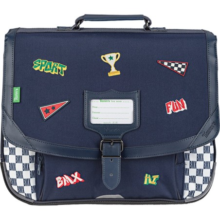 Cartable 38 cm Mathéo Bleu - Tann's