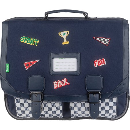 Cartable 38 cm Mathéo Bleu - Tann's