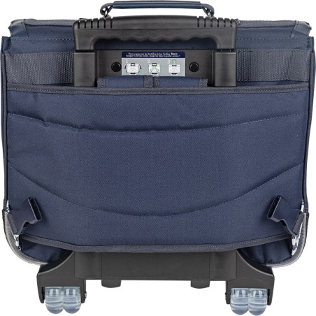 Cartable à Roulettes 38 cm Mathéo Bleu - Tann's