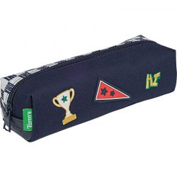 Trousse Simple Mathéo Bleu
