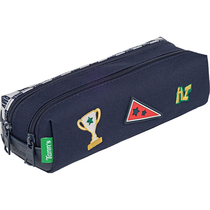 Trousse Double Mathéo Bleu Trousse Double Mathéo Bleu