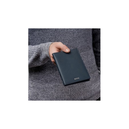 Portefeuille Vertical avec Flap Classic Grainé - Hugo Boss
