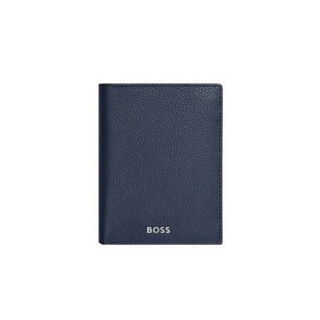 Portefeuille Vertical avec Flap Classic Grainé - Hugo Boss