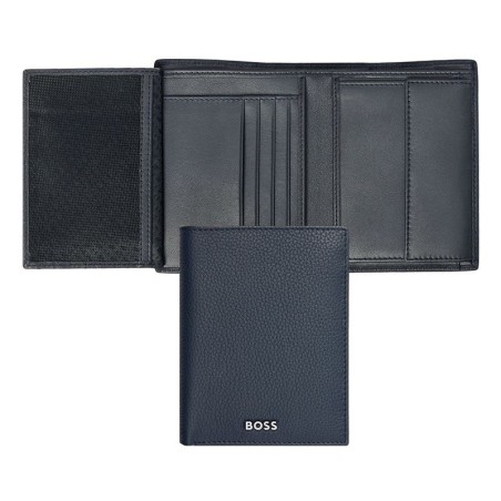 Portefeuille Vertical avec Flap Classic Grainé - Hugo Boss