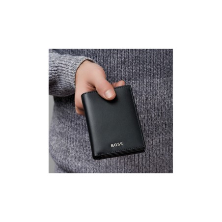 Portefeuille Vertical avec Flap Classic Grainé - Hugo Boss