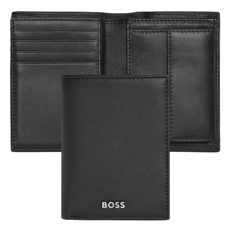 Portefeuille Vertical avec Flap Classic Grainé - Hugo Boss