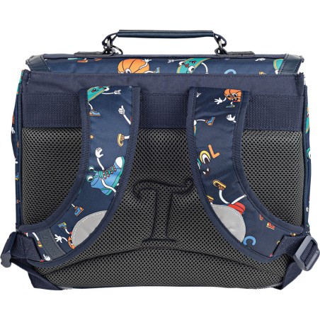 Cartable 32 cm Robin Bleu tann's