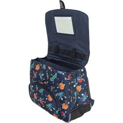 Cartable 38 cm Robin Bleu
