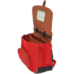 Cartable 38 cm Arthur Rouge