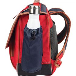 Cartable 38 cm avec Poche Gourde Arthur Rouge