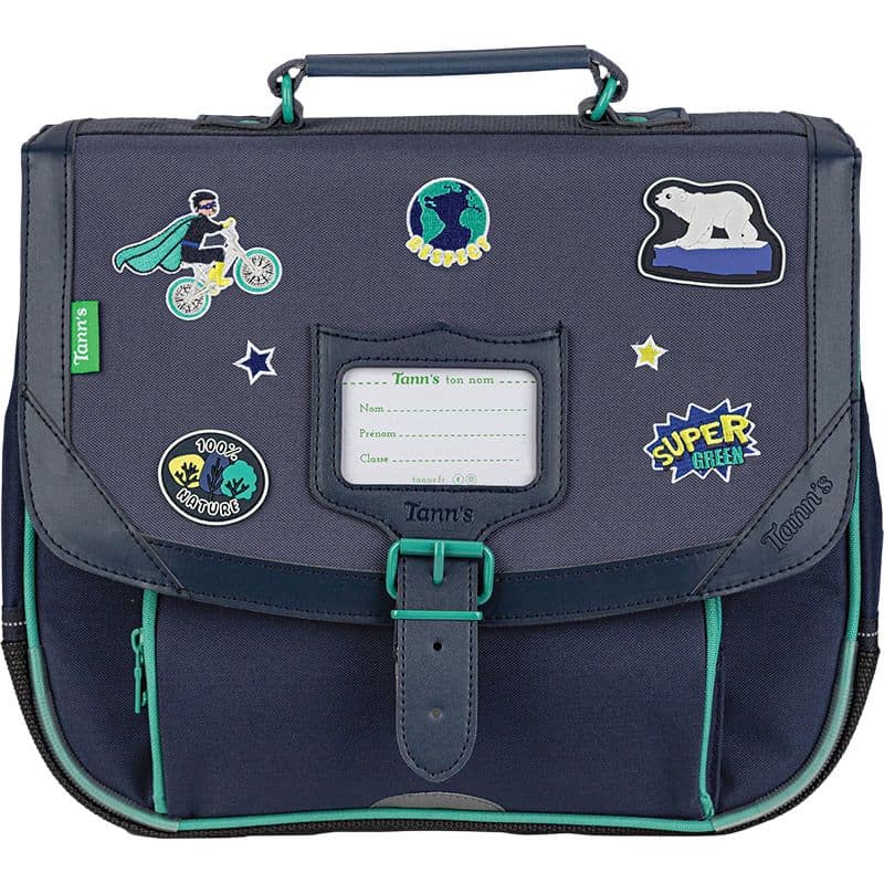 Cartable 32 Cm Anthony Bleu Tann s Cartable 32 Cm Anthony Bleu Tann s