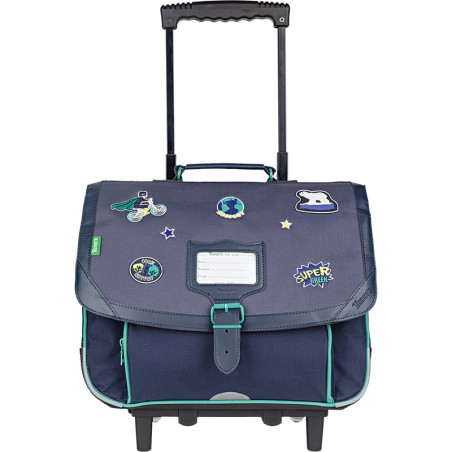Cartable à Roulettes 38 cm Anthony Bleu- Tann's