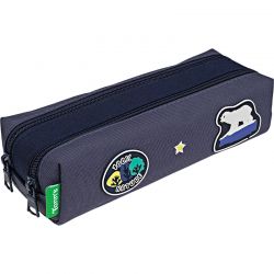 Trousse Double Anthony Bleu