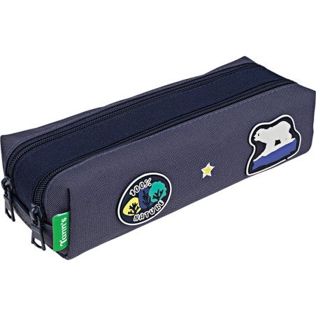 Trousse Double Anthony Bleu Tann's