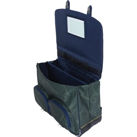 Cartable 41 cm Timothée Vert - Tann's