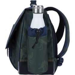 Cartable 38 cm avec Poche Gourde Timothée Vert