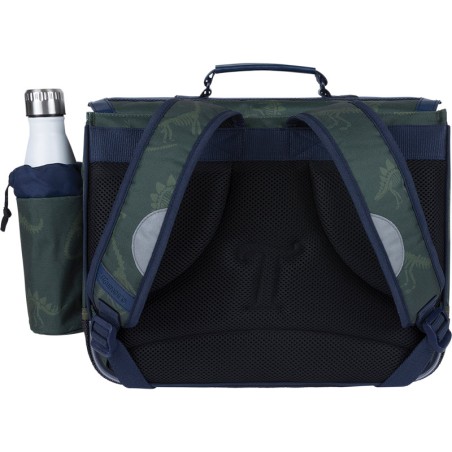 Cartable 38 cm avec Poche Gourde Timothée Vert - Tann's