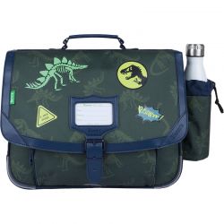 Cartable 38 cm avec Poche Gourde Timothée Vert