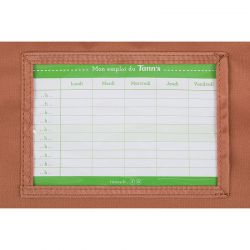Cartable 38 cm Capucine Fleuri