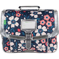 Cartable 35 cm Floriane Argenté