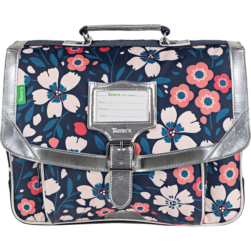 Cartable 35 cm Floriane Argenté Cartable 35 cm Floriane Argenté