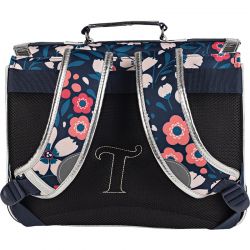Cartable 35 cm Floriane Argenté