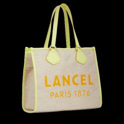 Grand Sac Cabas d'Eté L en Toile de Jute - Lancel